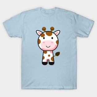 Giraffe Cow Cutie T-Shirt